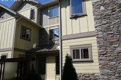 View of entrance for TimberView custom build