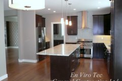 Kitchen on Ebony Custom Home